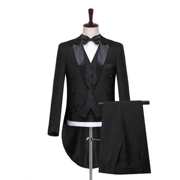men's suits & blazers mens slim fit 3 piece suit men double breasted blazer jacket vest pants set party dress tuxedo stage singer cloth, White;black
men's suits & blazers mens slim fit 3 piece suit men double breasted blazer jacket vest pants set party dress tuxedo stage singer cloth, White;black