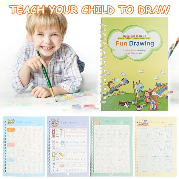 magic book childrens copybook reusable handwritten exercise chinese calligraphy and lettering learn english
magic book childrens copybook reusable handwritten exercise chinese calligraphy and lettering learn english