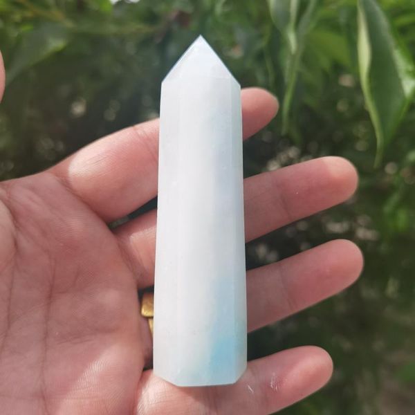 decorative objects & figurines natural blue aragonite point healing crystal polishing tower mine energy mineral wand for home d
decorative objects & figurines natural blue aragonite point healing crystal polishing tower mine energy mineral wand for home d