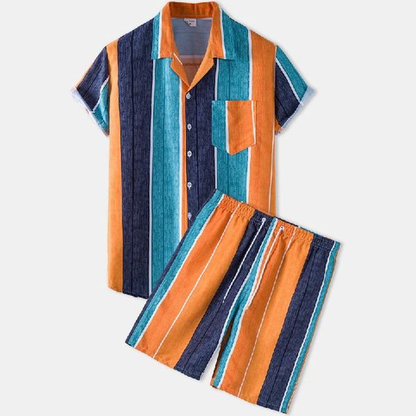 men's tracksuits striped men short sets summer hawaiian casual print aloha shirt set beach holiday shorts streetwear 2 pcs oversize men, Gray
men's tracksuits striped men short sets summer hawaiian casual print aloha shirt set beach holiday shorts streetwear 2 pcs oversize men, Gray