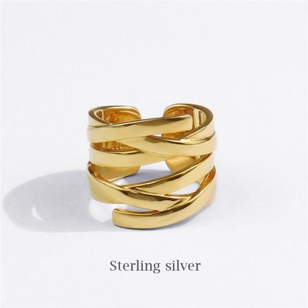 cluster rings sole memory multi-layer winding creativity 925 sterling silver female resizable opening sri793, Golden;silver
cluster rings sole memory multi-layer winding creativity 925 sterling silver female resizable opening sri793, Golden;silver
