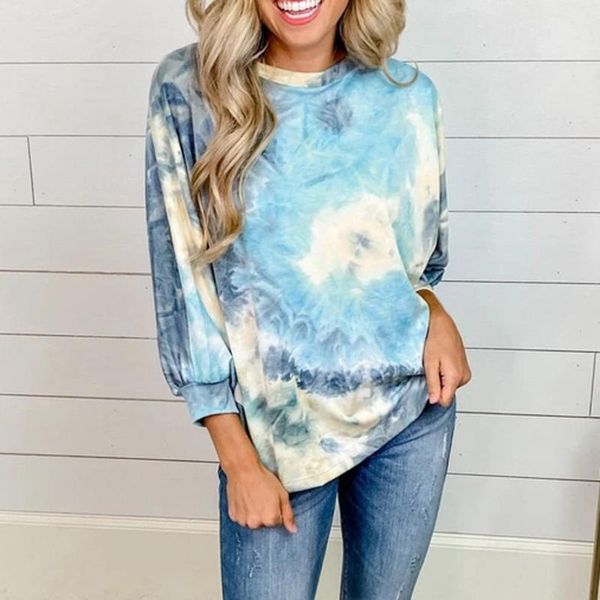 fashion women tie-dyed print backless hollw out blouse casual round neck long sleeve pullover loose camisas mujer#35 women's blouses &, White
fashion women tie-dyed print backless hollw out blouse casual round neck long sleeve pullover loose camisas mujer#35 women's blouses &, White