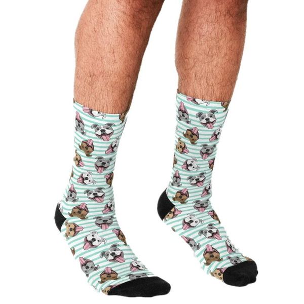 men's socks 2021 funny happy pit bulls pattern printed hip hop men cute boys street style crazy for, Black
men's socks 2021 funny happy pit bulls pattern printed hip hop men cute boys street style crazy for, Black