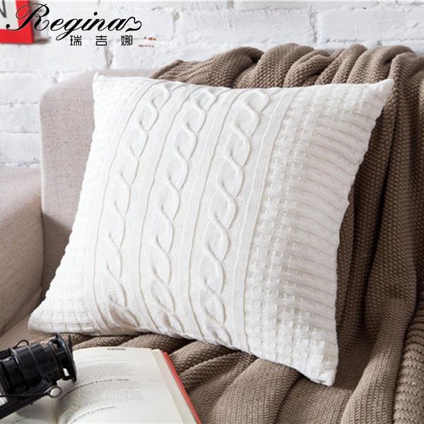 cushion/decorative pillow yiruio throw cover nordic style cotton button stripe fried dough twist design knitted cushion white case
cushion/decorative pillow yiruio throw cover nordic style cotton button stripe fried dough twist design knitted cushion white case