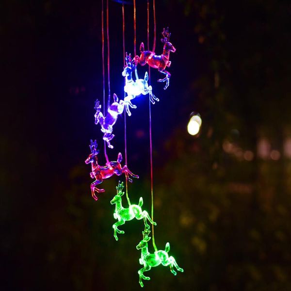 solar lamps led wind chime lamp color-changing christmas deer string light waterproof outdoor garden courtyard window home decor
solar lamps led wind chime lamp color-changing christmas deer string light waterproof outdoor garden courtyard window home decor