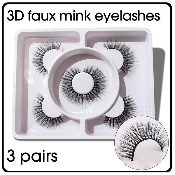 false eyelashes 3 pairs 3d faux mink lashes thick natural long eye wispy fake eyelash extension makeup tools cils
false eyelashes 3 pairs 3d faux mink lashes thick natural long eye wispy fake eyelash extension makeup tools cils