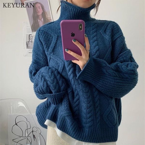 women's sweaters 7 coloar turtleneck woman sweater autumn winter 2021 fashion lazy style loose pullovers raglan sleeve knitted casual, White;black
women's sweaters 7 coloar turtleneck woman sweater autumn winter 2021 fashion lazy style loose pullovers raglan sleeve knitted casual, White;black