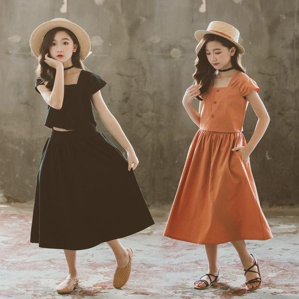 clothing sets summer cotton girls clothes set elegant teen square collar shirt and skirt fashion kids two piece set, #0036, White
clothing sets summer cotton girls clothes set elegant teen square collar shirt and skirt fashion kids two piece set, #0036, White