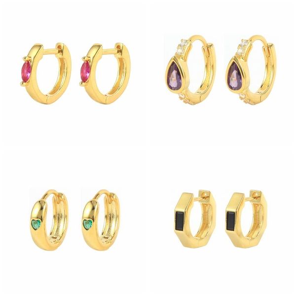 hoop & huggie 925 sterling silver colorful zircon geometric earrings for women earring 2021 round circle party jewelry, Golden;silver
hoop & huggie 925 sterling silver colorful zircon geometric earrings for women earring 2021 round circle party jewelry, Golden;silver