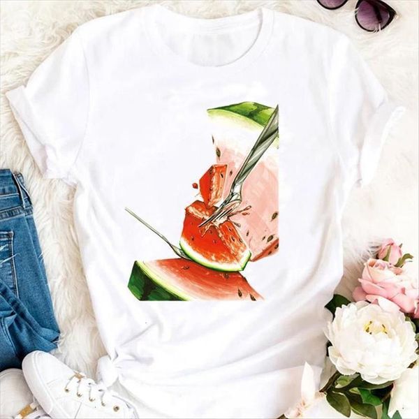 summer casual sweet watermelon fruit women t shirt beach cartoon clothes tshirts fashion graphic lady print female tee, White
summer casual sweet watermelon fruit women t shirt beach cartoon clothes tshirts fashion graphic lady print female tee, White