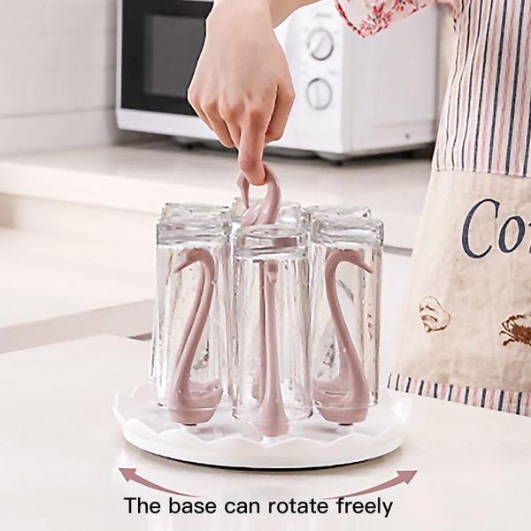 creative swan shape glass bottle cup holder kitchen drying storage shelf dish drain rack hanger organizer stand & organization
creative swan shape glass bottle cup holder kitchen drying storage shelf dish drain rack hanger organizer stand & organization