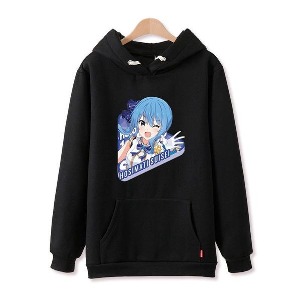 men's hoodies & sweatshirts anime hoshimati suisei cosplay hoodie women men harajuku sweatshirt streetwear hip hop pullover hooded jack, Black
men's hoodies & sweatshirts anime hoshimati suisei cosplay hoodie women men harajuku sweatshirt streetwear hip hop pullover hooded jack, Black