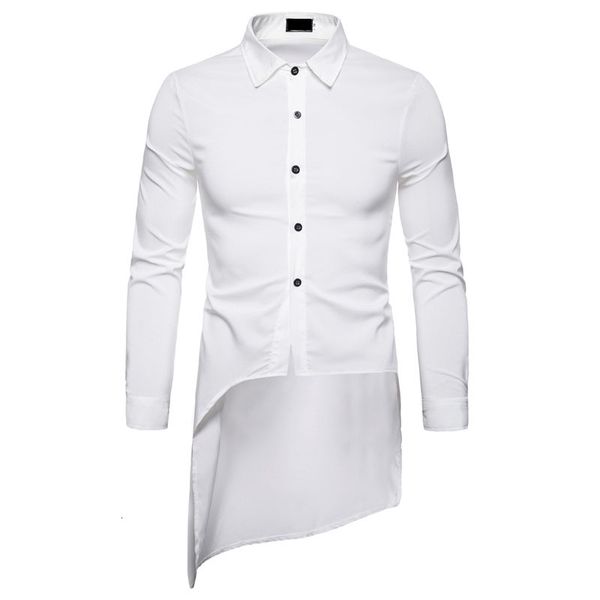 men's dress shirts long sleeve solid men swallow tailed design man shirt modi camisas blusa masculina classic roupas ktv9, White;black
men's dress shirts long sleeve solid men swallow tailed design man shirt modi camisas blusa masculina classic roupas ktv9, White;black
