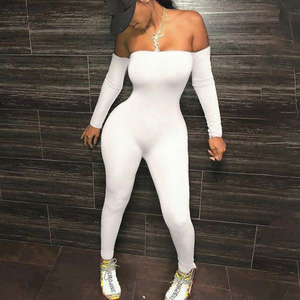 sisterlinda sports casual workout slim strapless jumpsuit with sleeve women off shoulder skinny rompers mujer playsuit 2021, Black;white
sisterlinda sports casual workout slim strapless jumpsuit with sleeve women off shoulder skinny rompers mujer playsuit 2021, Black;white