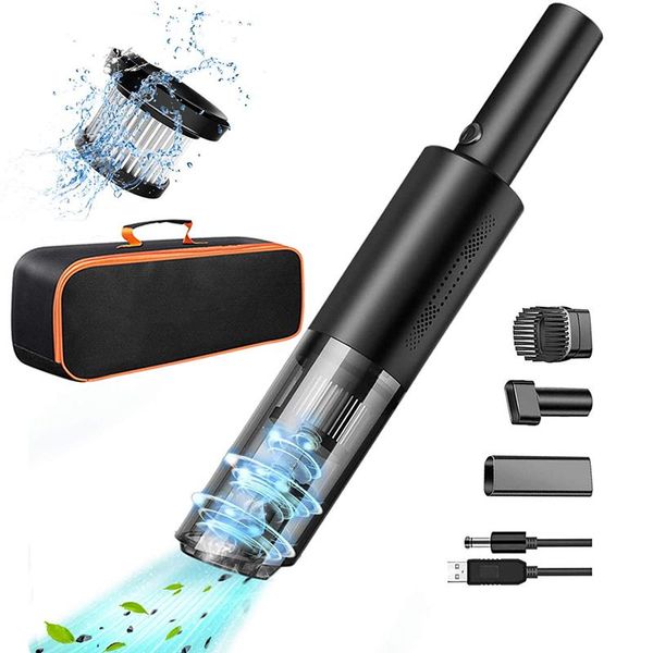 portable handheld car vacuum cleaner wireless 6000pa for home deskcleaning with trunk tool storage bag
portable handheld car vacuum cleaner wireless 6000pa for home deskcleaning with trunk tool storage bag