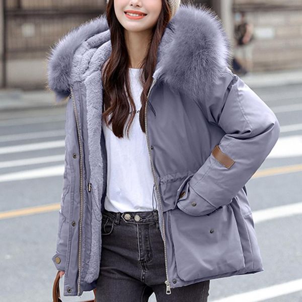 women's down & parkas pure color coats hooded zipper warm thicken jacket with pockets belted waist overcoat, Black
women's down & parkas pure color coats hooded zipper warm thicken jacket with pockets belted waist overcoat, Black
