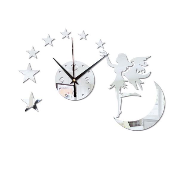wall clocks gz091 flower fairy moon star mirror acrylic clock bedroom living room decoration sticker
wall clocks gz091 flower fairy moon star mirror acrylic clock bedroom living room decoration sticker