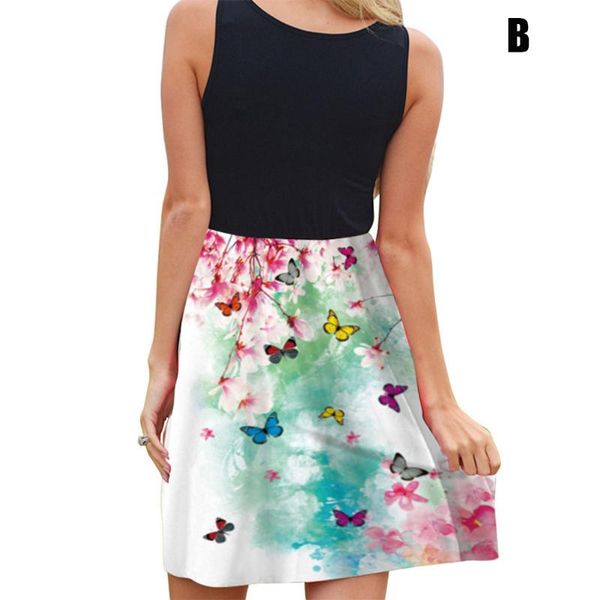 women floral sleeveless sundress round collar summer casual evening party tank dress k2 dresses, Black;gray
women floral sleeveless sundress round collar summer casual evening party tank dress k2 dresses, Black;gray