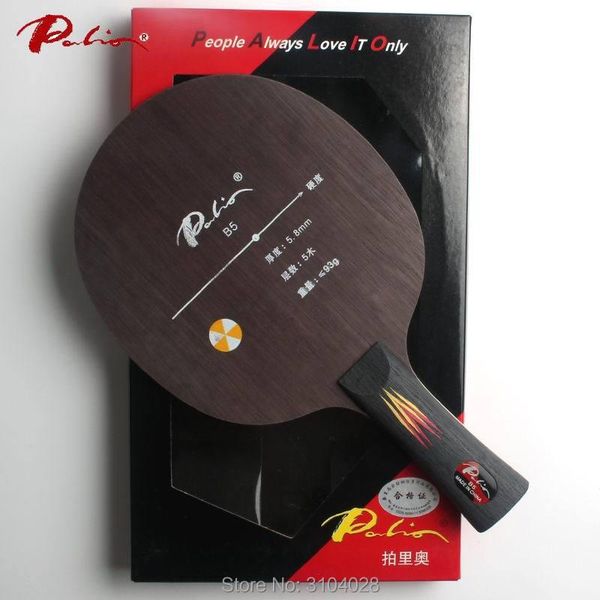 palio official b-5 pure wood table tennis balde loop and fast attack good in control racket sports pong game raquets
palio official b-5 pure wood table tennis balde loop and fast attack good in control racket sports pong game raquets
