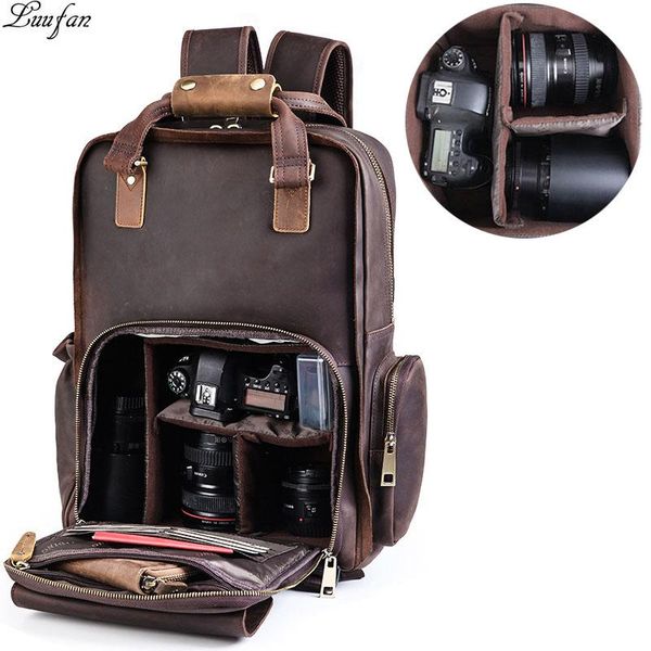 backpack luufan crazy horse leather men for camera big capacity travel bagpack man 15.6 inch lapdaypack cow rucksack
backpack luufan crazy horse leather men for camera big capacity travel bagpack man 15.6 inch lapdaypack cow rucksack