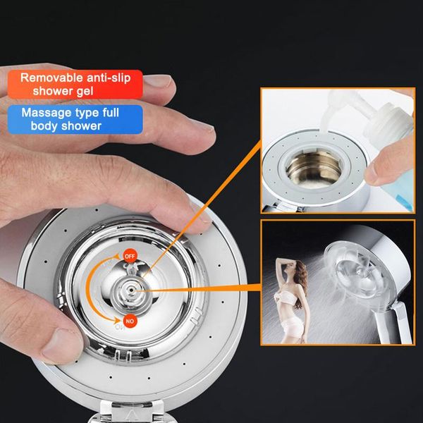bathroom shower heads 3 stage magic spa head soap chamber energy water saving mdj998
bathroom shower heads 3 stage magic spa head soap chamber energy water saving mdj998