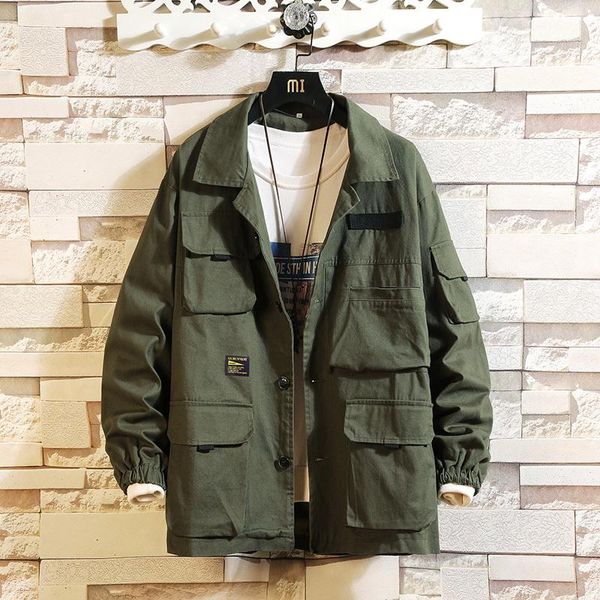 men's jackets 100% polyester 2021 cargo tactics casual hat detachable padded spring autumn jacket, Black;brown
men's jackets 100% polyester 2021 cargo tactics casual hat detachable padded spring autumn jacket, Black;brown