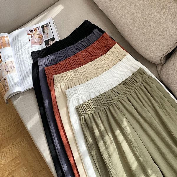casual style cotton linen pants women 2021 spring summer elastic waist solid basic retro loose women's harem trousers & capris, Black;white
casual style cotton linen pants women 2021 spring summer elastic waist solid basic retro loose women's harem trousers & capris, Black;white