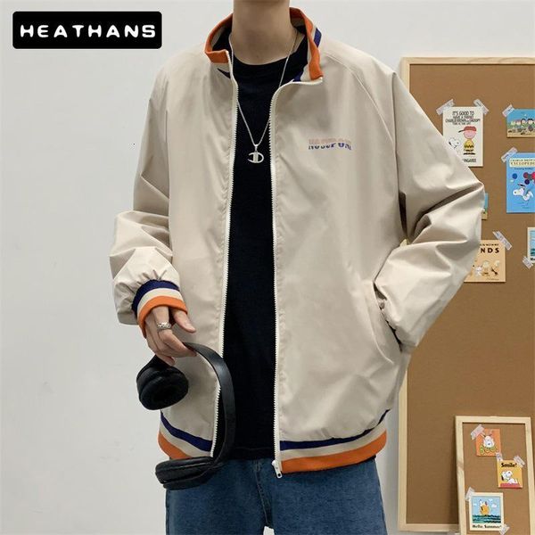 men's jackets baseball jacket mens spring handsome sport for male korean style autumn loose casual zipper windproof cxnq, Black;brown
men's jackets baseball jacket mens spring handsome sport for male korean style autumn loose casual zipper windproof cxnq, Black;brown