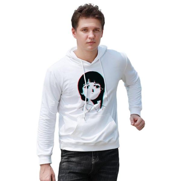 men's hoodies & sweatshirts serial experiments lain cotton sci fi glitch streetwear pullover hoodie autumn long fashion big mens, Black
men's hoodies & sweatshirts serial experiments lain cotton sci fi glitch streetwear pullover hoodie autumn long fashion big mens, Black