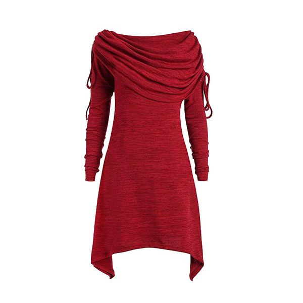 trendy iadies' sweaters popular autumn women's long sleeve pleated pile neck leisure extended fashion sweaterhoodies, Black
trendy iadies' sweaters popular autumn women's long sleeve pleated pile neck leisure extended fashion sweaterhoodies, Black
