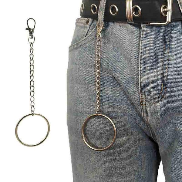 keychains street big ring key chain rock punk trousers hipster chains pant keychain hiphop accessories, Silver
keychains street big ring key chain rock punk trousers hipster chains pant keychain hiphop accessories, Silver
