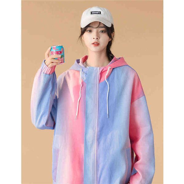 jk3199 / p75 autumn new colorful hooded jacket men's loose large korean fashion control 98, Black;brown
jk3199 / p75 autumn new colorful hooded jacket men's loose large korean fashion control 98, Black;brown