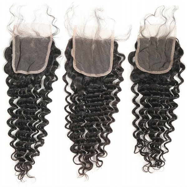 malaysian hair 4x4 lace closure deep wave middle three part curly human hair closures, Black;brown
malaysian hair 4x4 lace closure deep wave middle three part curly human hair closures, Black;brown