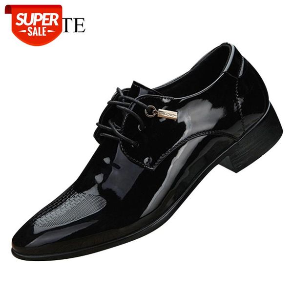 wotte men dress shoes wedding fashion office footwear patent leather comfy formal brand #zs0e
wotte men dress shoes wedding fashion office footwear patent leather comfy formal brand #zs0e