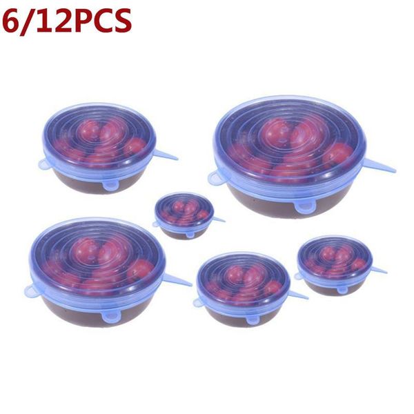 kitchen storage & organization 6pcs silicone stretch lids universal wrap bowl pot lid cover pan cooking accessories
kitchen storage & organization 6pcs silicone stretch lids universal wrap bowl pot lid cover pan cooking accessories