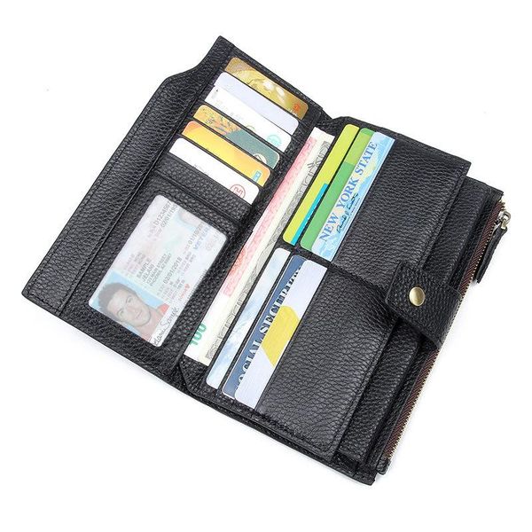 wallets fashion genuine leather multifunction men long wallet real cow hasp zipper money clip male business clutch cellphone bag, Red;black
wallets fashion genuine leather multifunction men long wallet real cow hasp zipper money clip male business clutch cellphone bag, Red;black