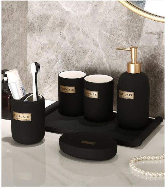 liquid soap dispenser nordic luxury style ceramic portable bathroom accessories lotion bottle mouth cup toothbrush holder dish
liquid soap dispenser nordic luxury style ceramic portable bathroom accessories lotion bottle mouth cup toothbrush holder dish