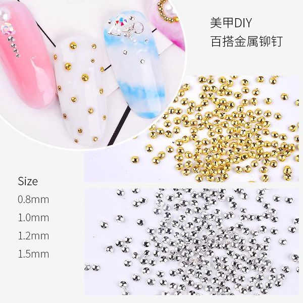 cross-border special for nail ornament mini millet metal riveting hollow rivet jewelry 1000 pieces1, Silver;gold
cross-border special for nail ornament mini millet metal riveting hollow rivet jewelry 1000 pieces1, Silver;gold