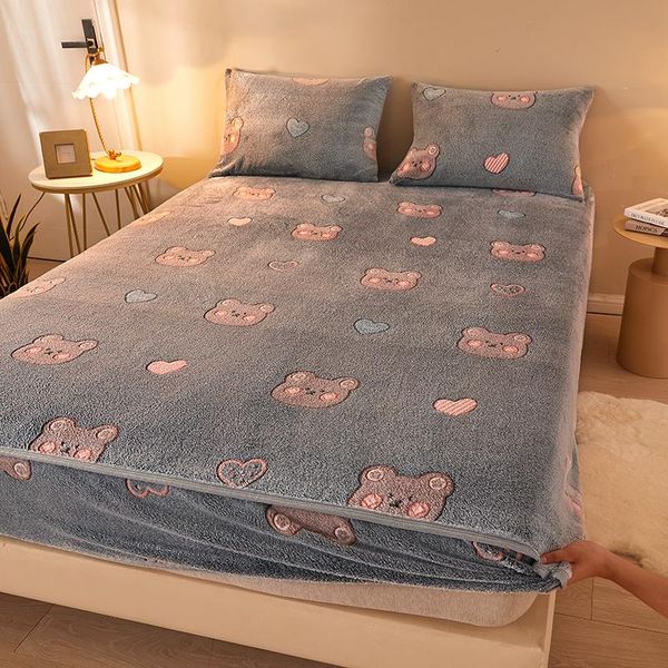 sheets & sets universal elastic band fitted sheet mattress cover winter warm flannel thicken bed cartoon pattern bedspread
sheets & sets universal elastic band fitted sheet mattress cover winter warm flannel thicken bed cartoon pattern bedspread