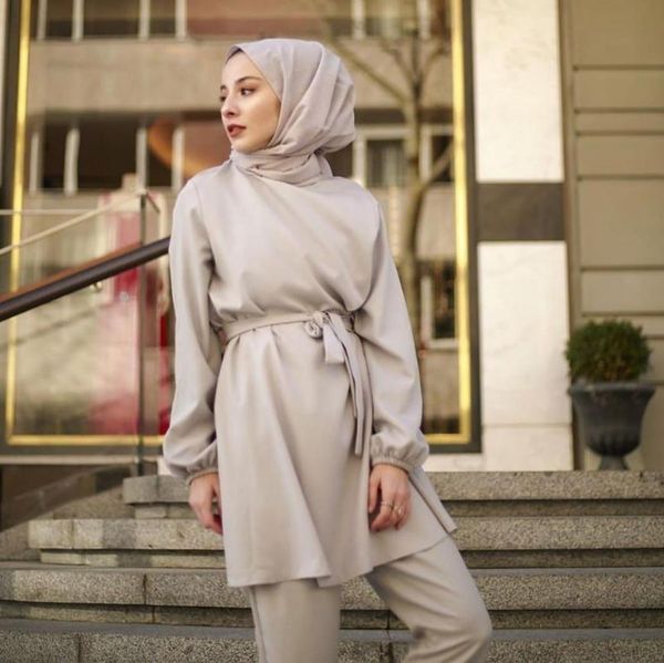 ethnic clothing 2 pieces dubai muslim lace-up and pants suits female kaftan oman turkish hijab islamic dress ramadan ropa, Red
ethnic clothing 2 pieces dubai muslim lace-up and pants suits female kaftan oman turkish hijab islamic dress ramadan ropa, Red