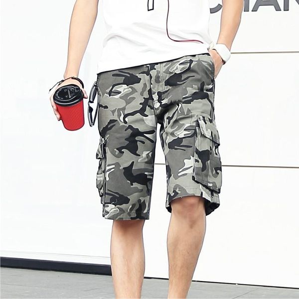 summer style shorts men bermuda masculina 2021 casual military cargo knee length men's camouflage, White;black
summer style shorts men bermuda masculina 2021 casual military cargo knee length men's camouflage, White;black