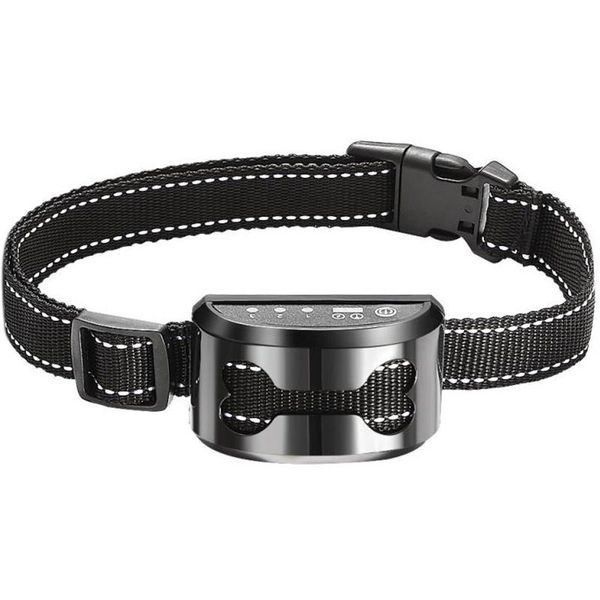 pet dog rechargeable anti bark collar control train waterproof sbarking ultrasonic training collars black & leashes
pet dog rechargeable anti bark collar control train waterproof sbarking ultrasonic training collars black & leashes