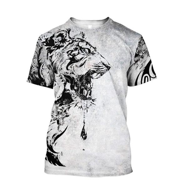 men's t-shirts summer fashion man harajuku 3d tiger skin print t shirts mens animal wolf shirt casual tees short sleeve 05, White;black
men's t-shirts summer fashion man harajuku 3d tiger skin print t shirts mens animal wolf shirt casual tees short sleeve 05, White;black