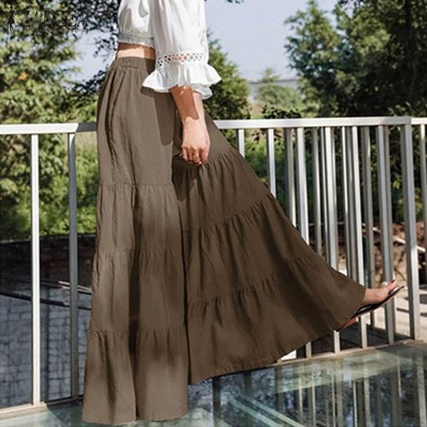 women's pants & capris 2022 solid fashion wide leg trousers elastic waist ruffle pantalon palazzo female plus size casual turnip, Black;white
women's pants & capris 2022 solid fashion wide leg trousers elastic waist ruffle pantalon palazzo female plus size casual turnip, Black;white