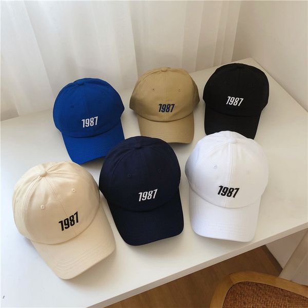 cool fang hat style korean style embroidery 1987 couple baseball cap versatile student casual cap, Blue;gray
cool fang hat style korean style embroidery 1987 couple baseball cap versatile student casual cap, Blue;gray