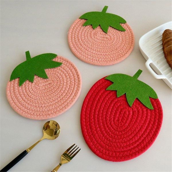 mats & pads cartoon strawberry fruit placemat for dining table drink tea cup dish drying mat pad cotton pot holders kitchen decor
mats & pads cartoon strawberry fruit placemat for dining table drink tea cup dish drying mat pad cotton pot holders kitchen decor