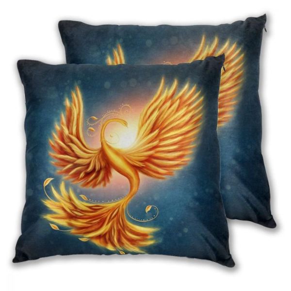 pillow case 2pcs square magic firebird decorative cushion cover for bedroom living room home hall art decor
pillow case 2pcs square magic firebird decorative cushion cover for bedroom living room home hall art decor