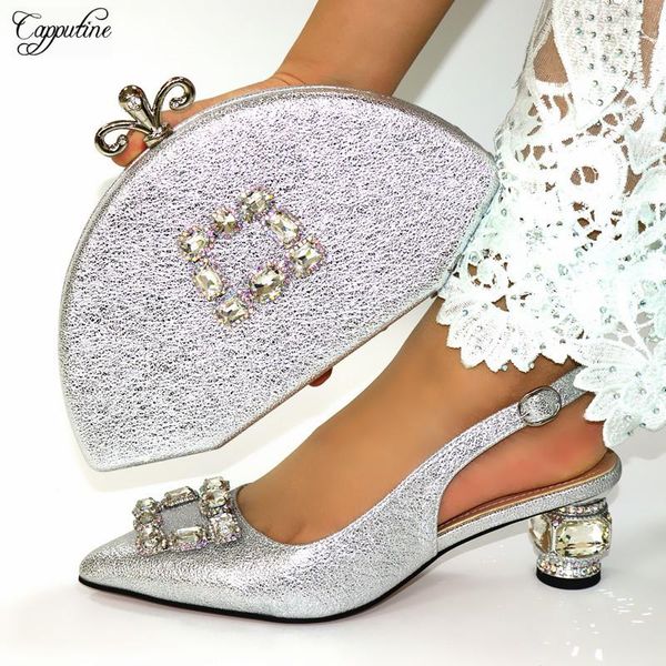 dress shoes noble pattern silver high heel and bag set perfect matching for wedding/party vc110 height 6.5cm, Black
dress shoes noble pattern silver high heel and bag set perfect matching for wedding/party vc110 height 6.5cm, Black