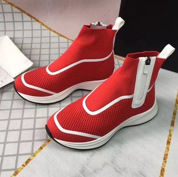 knitted high-shoes men women knit trainers mesh fabric sock sneakers white black patchwork side zip comfortable rubber soles breathable
knitted high-shoes men women knit trainers mesh fabric sock sneakers white black patchwork side zip comfortable rubber soles breathable