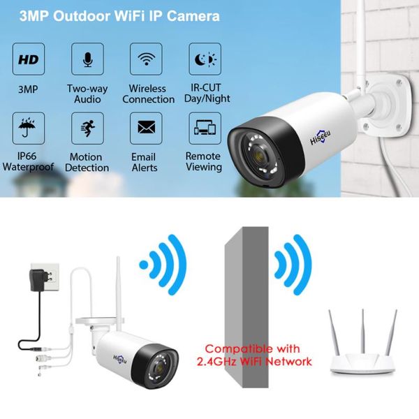cameras hiseeu 3mp pixel wireless surveillance camera 1536p waterproof two way audio cctv security wifi ip for windows 9/8/7/xp
cameras hiseeu 3mp pixel wireless surveillance camera 1536p waterproof two way audio cctv security wifi ip for windows 9/8/7/xp